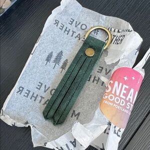 Portland Leather Goods keychain